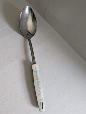 Vintage Ekco Chromium Plated Dutch Tulip Spoon